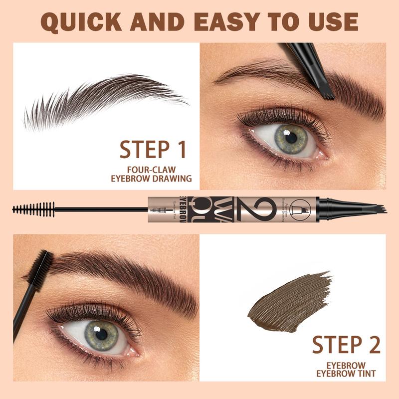 4-Prong Eyebrow Pen & 2-in-1 Brow Gel