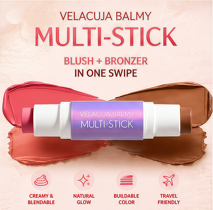 stick multi-usage blush et bronzer + pinceau