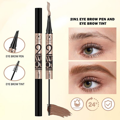 4-Prong Eyebrow Pen & 2-in-1 Brow Gel