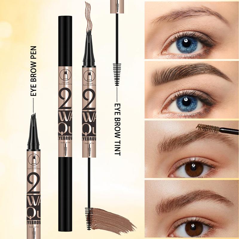 4-Prong Eyebrow Pen & 2-in-1 Brow Gel