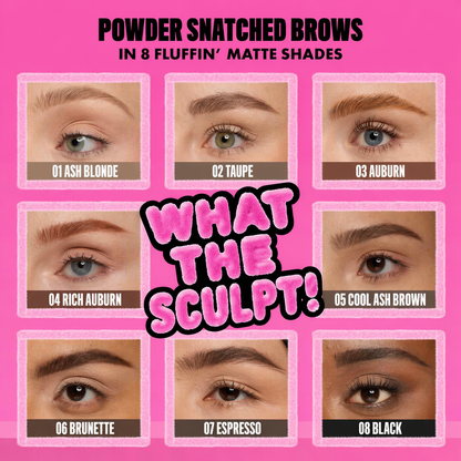 Soft & Sculpt Brow Powder Pen, 24H Wear, Cream To Powder Eyebrow, Transfer-Resistant Formula,  Professional Makeup💄