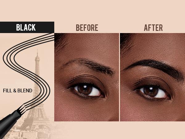 Crayon à sourcils 4 pointes pour des sourcils naturellement plus fournis