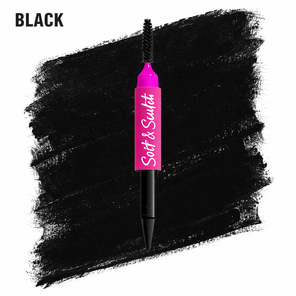Soft & Sculpt Brow Powder Pen, 24H Wear, Cream To Powder Eyebrow, Transfer-Resistant Formula,  Professional Makeup💄