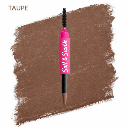 Soft & Sculpt Brow Powder Pen, 24H Wear, Cream To Powder Eyebrow, Transfer-Resistant Formula,  Professional Makeup💄