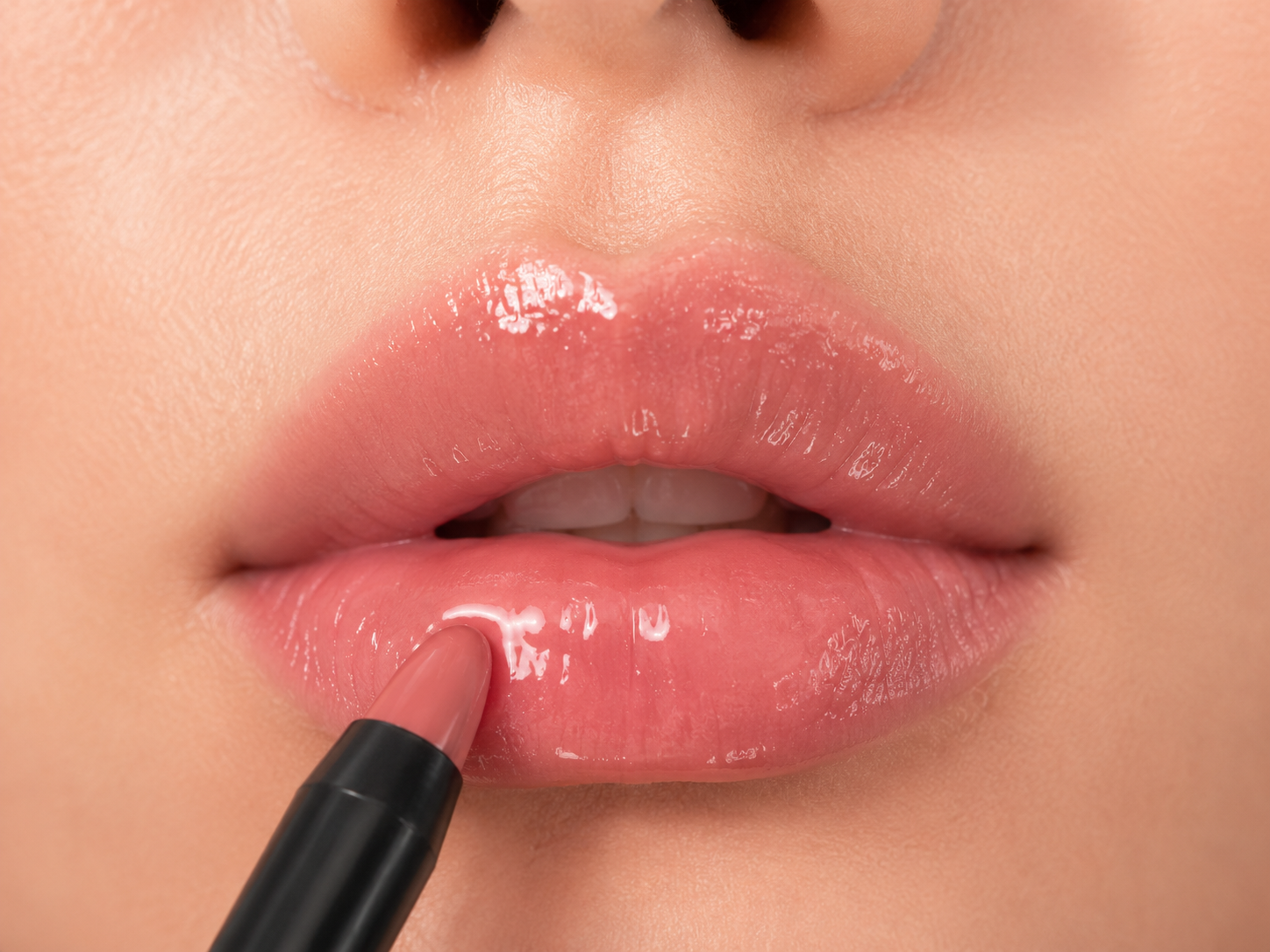 Apply hydrating lip color