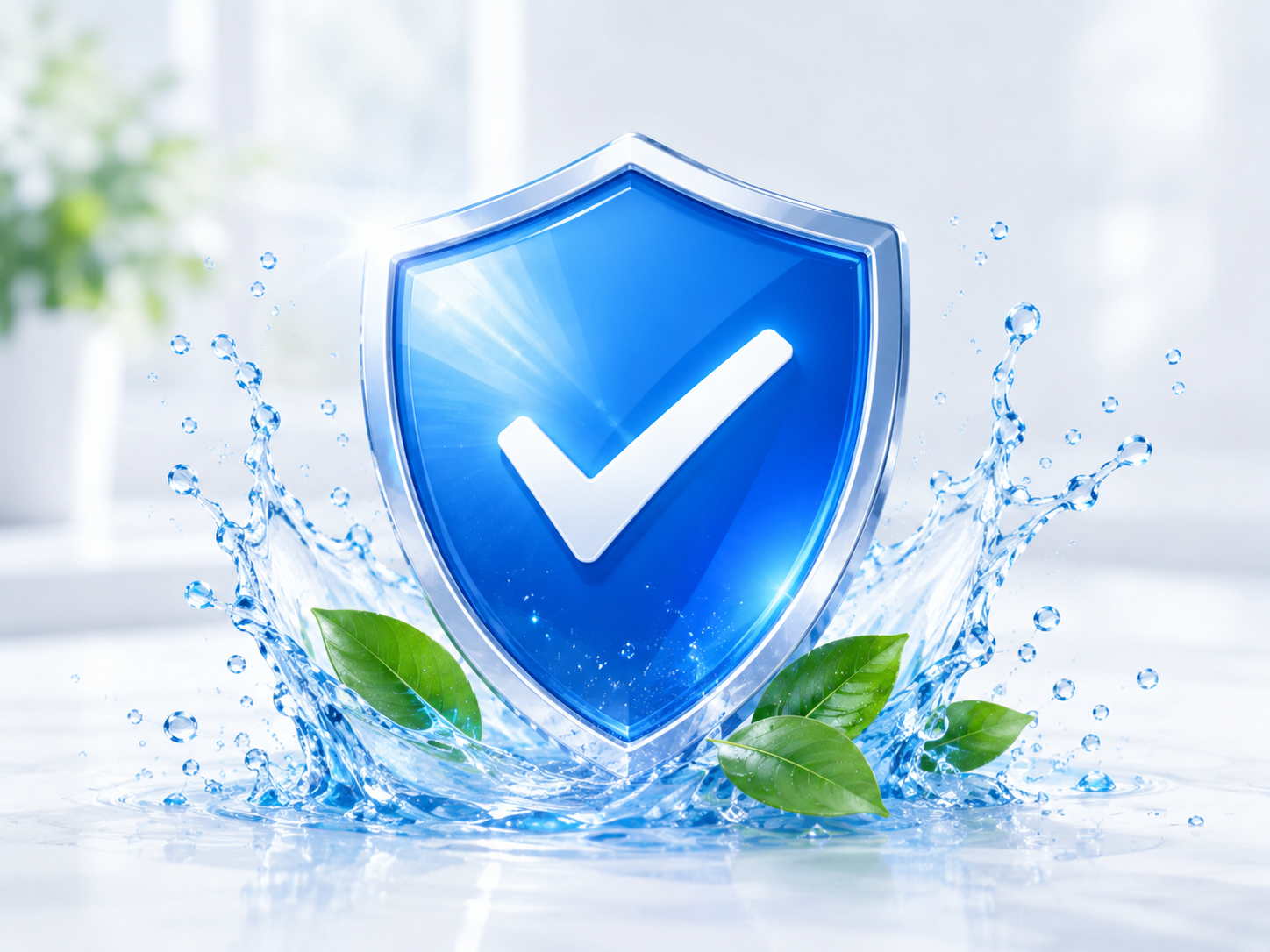Safe and gentle formula shield icon